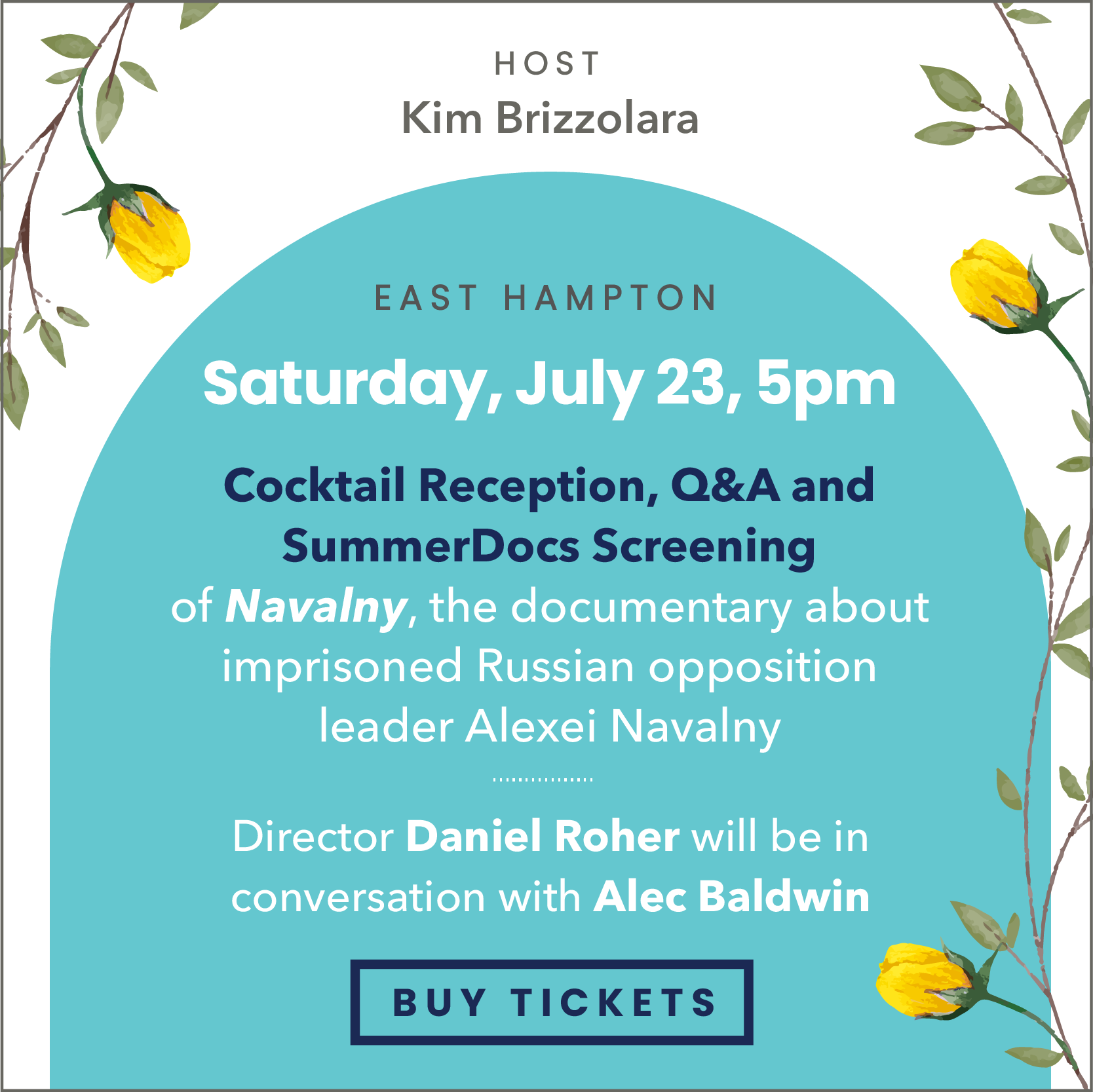 SummerDocs NAVALNY Hamptons International Film Festival