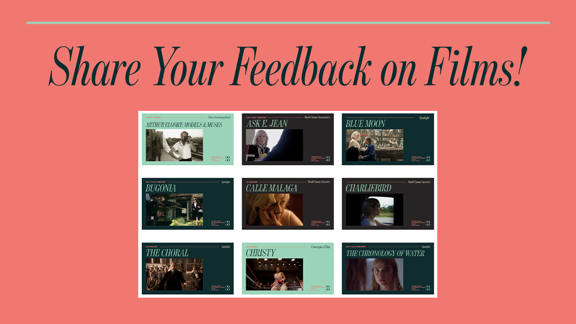 share your feedback on films